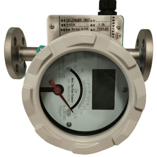 DN15 Przepływomierz ze stali nierdzewnej rotametr LZ PN40 (alkohol 96%), 17...170 l/h, 4-20mA, Ex