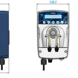 Pompa perystaltyczna ze zintegrowanym sterownikiem EPOOL RX 1,5-1,5 220/240V Santopren