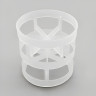 Plastikowe pierścienie Palla, PP, 38x38x1,2 mm, Plastic Pall Ring