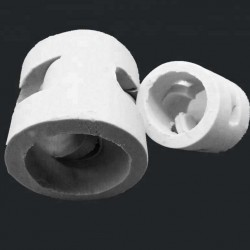 Ceramiczne pierścienie Palla, 25x25x3 mm, Ceramic Pall Ring