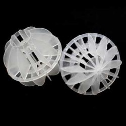 Wydrążone kule wieloaspektowy, PP, 16 mm, Polyhedra Hollow Ball