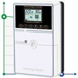 Sterownik pompy Y1-15000D, tworzywo ABS, 3-fazowy 380V-415V, 2,2-15 kW