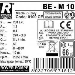 BE-M 10 pompa cieczowo-pierścieniowa