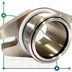 Uszczelka kasetowa R–Convertor 95, SIC/SIC, VITON, 304