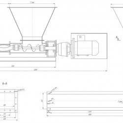 Pompa śrubowa SOLTEC BN053L01FYBST V110 z PU, 5,5 kW, 15 m3/h, 6 bar dla tłuszczu zwierzęcego, ptasiej torby jelitowej