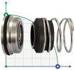 Uszczelnienie pompy Alfa Laval R-AL.FM 22, CAR/SIC, EPDM, 304