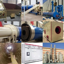 Linia suszenia barda poalkoholowego 1-1,2 tony na godzinę gotowego produktu wywar mwlasowy