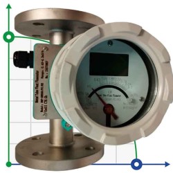 DN50 Przepływomierz ze stali nierdzewnej rotametr LZ PN40 (alkohol 40%), 0,63...6,3 m3/h, 4-20mA, Ex