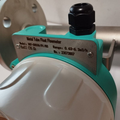 DN50 Przepływomierz ze stali nierdzewnej rotametr LZ PN40 (alkohol 40%), 0,63...6,3 m3/h, 4-20mA, Ex