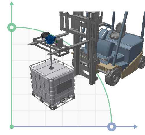 Mieszalnik do produktów lepkich MV 500895