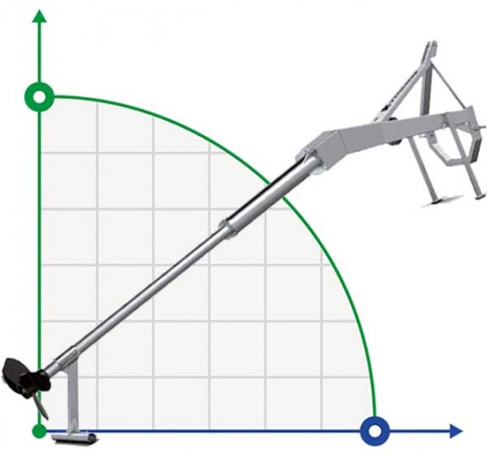 Veneroni MBN, 6m mikser ciągnikowy z ramą rurową