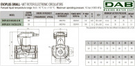 Pompa obiegowa DAB EVOPLUS small 80/220 32 1x220-240 Y25 ze sterowaniem elektronicznym, 60231361