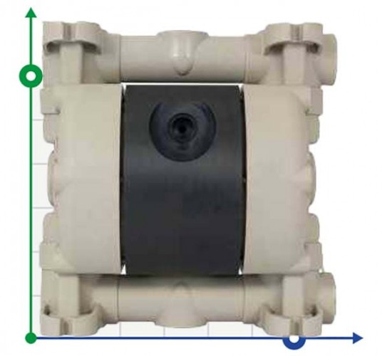 Pneumatyczna pompa membranowa MICROBOXER PP IMICRP-M-APD--