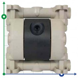 Pneumatyczna pompa membranowa MICROBOXER PP IMICRP-M-APD--