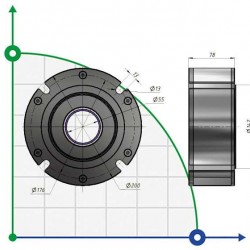 PALM 55-S-E Uszczelnienie wału mieszadła