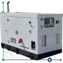 Przemysłowy generator diesla XHYP-36GF z ATS, silnik Perkins 50kVA, 36kW, 380V/50HZ typ zamknięty