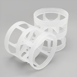 Plastikowe pierścienie Palla, PP, 76x76x3,0 mm, Plastic Pall Ring