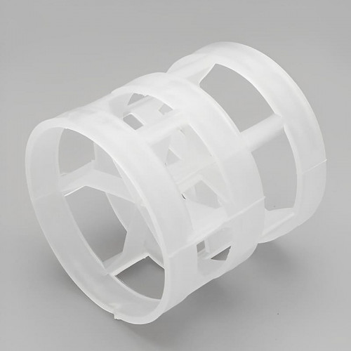 Plastikowe pierścienie Palla, PP, 76x76x3,0 mm, Plastic Pall Ring