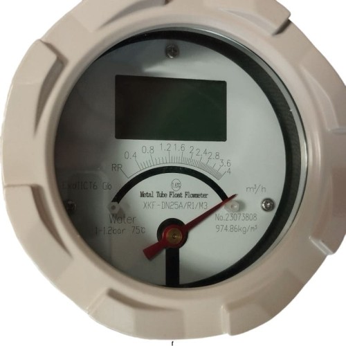 DN25 Przepływomierz ze stali nierdzewnej rotametr LZ PN40 (woda), 0,4...4,0 m3/h, 4-20mA, Ex