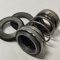 Podwójne Uszczelnienie mechaniczne wału R-208 20, SIC/SIC/SIC/SIC, VITON, 304, d7=35