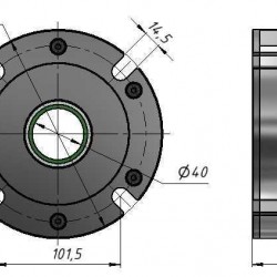 PALM 40-S-E Uszczelnienie wału mieszadła