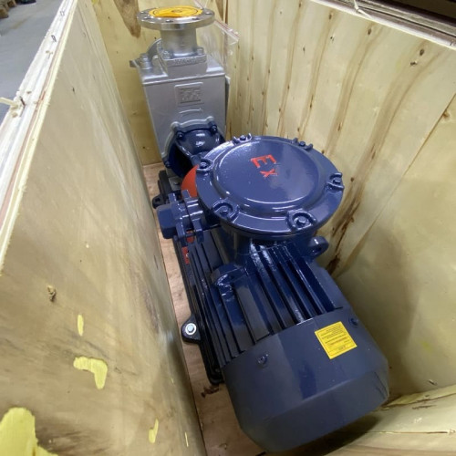 Samozasysająca pompa ze stali nierdzewnej BZWH80-65-25/2, 7,5 kW, 2900, wszystkie AISI 304, Ex