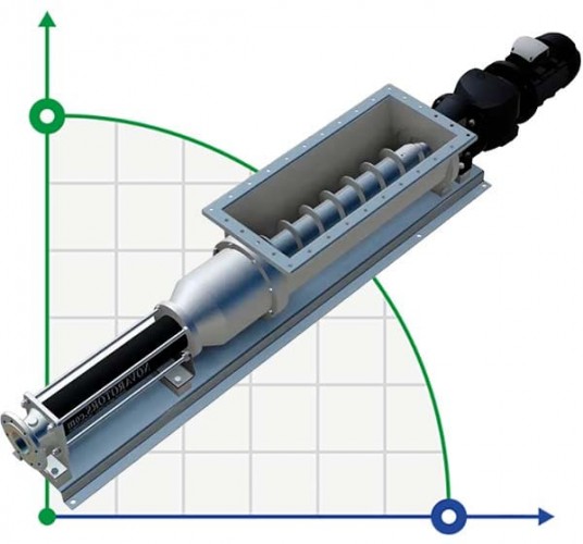 Pompa śrubowa Nova Rotors DHS-T, D020, 025K4, 0,7m3/h, 240m, 800rpm