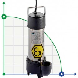 Odpływowa pompa zanurzeniowa ID DERBY EX 150, 220V do węglowodorów