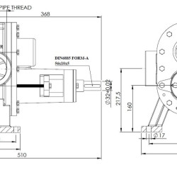 Pompa zębata do oleju napędowego Kupar KHP 3 cale, 5-50 m3/h