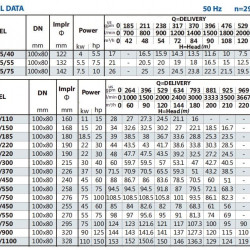 Pompa wspornikowa do wieży chłodniczej BS 80-250/370 (144/59,3), 37kW, 2900 bez silnika