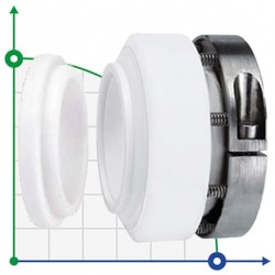 Uszczelnienie pompy PTFE R-152T 60, PTFE/CER, PTFE