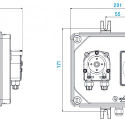 Jednostka dozująca timer BioClean Control 0201 Santoprene