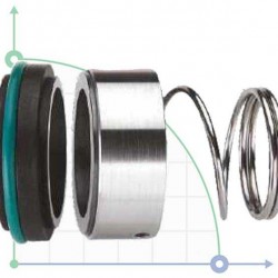 Uszczelnienie pompy R-BT-RN3 10, SIC/SIC, VITON, 304
