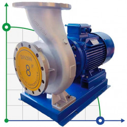 BGWH 200-250 (200/20), 18,5kW, 1480 - pompa ze stali nierdzewnej pozioma