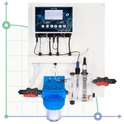 System regulacji i kontroli ETATRON PH-RX-CL-F Panel sterowania (0-2 ppm) eSelect B4