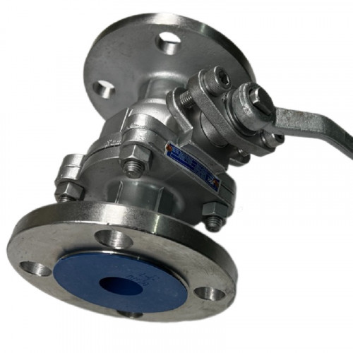 PN16 DN40 Zawór kulowy ze stali nierdzewnej AISI 316, gniazdo PTFE