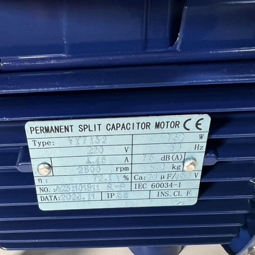 Pompa odśrodkowa do roztworu glikolu BB250/075D, AISI304, 220V/50Hz, 2900