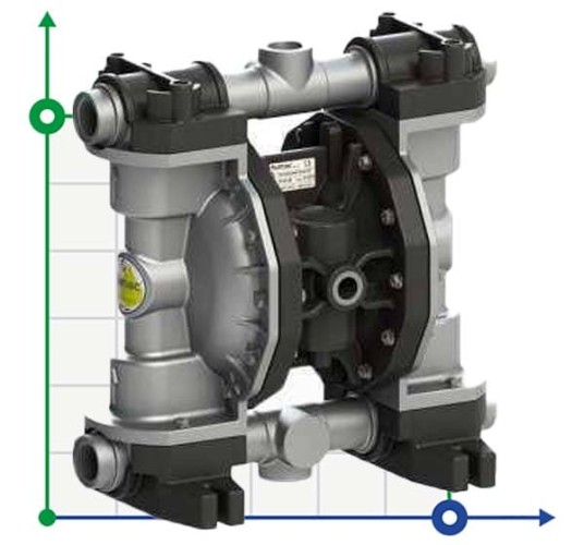 PHOENIX P160 ALU EPDMATEX pompa membranowa pneumatyczna