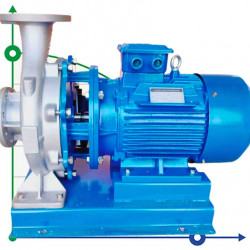 TKHW 65/270-15/2 (20,6/85), 15 kW, AISI 304, 2900 pozioma pompa ze stali nierdzewnej