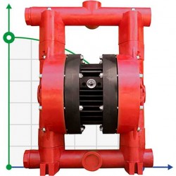 RUBY 040P-P-EPT-E  pompa membranowa pneumatyczny