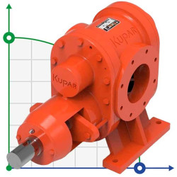 Pompa zębata do oleju napędowego Kupar KHP 6 cali, 25-100 m3/h