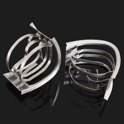 Metalowe Siodło Novalox-M, AISI 304, 60 mm, VFF