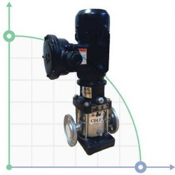 CDLF 4-30, AISI 316, Ex pompa wielostopniowa do cieczy chemicznych (przeciwwybuchowa)