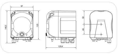 Pompa perystaltyczna PDP DGTEC ST 06-01 230B Santoprene