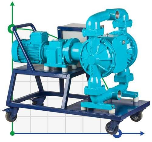 Pompa membranowa o napędzie elektrycznym DP30E ALSN