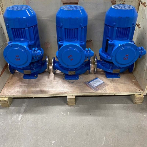 Vertikale Edelstahlpumpe IHG 80-160/2-304, 50/32, 7,5 kW, 2900 U/min, 380 V, Ex