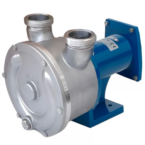 Pompa wirowa do pompowania octu, kwasu octowego LIVERANI MID 60 Inox 2, 350 l/min, AISI 316, do silnika hydraulicznego