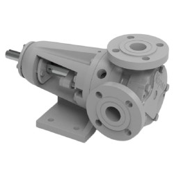 Pompa zębata Kupar KIP 1 cal-C ze stali nierdzewnej do lepkich chemikaliów, AISI 316, 0.2-2 m3/h