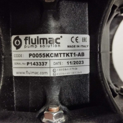 Pneumatyczna pompa membranowa do koagulantu PHOENIX P55 PVDF SANTOPRENE+PTFE, 55 l/min