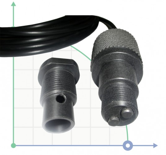 Czujnik przewodności CD GR, K = 1 (0-40.000 µS) bez czujnika temperatury